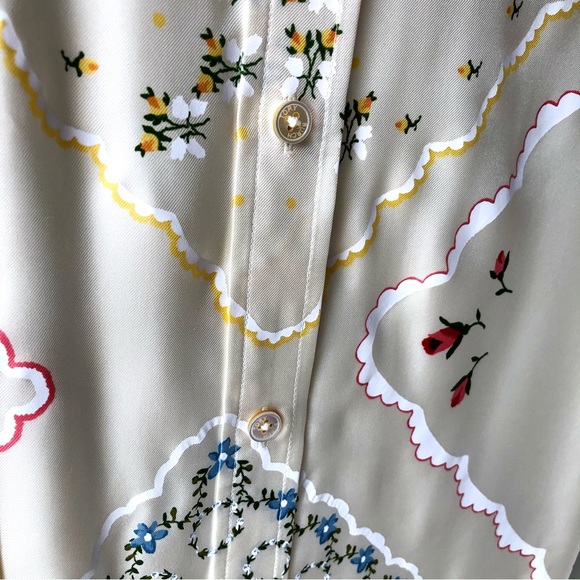 🤩 Sz 6 Tory Burch silk shirt dress - Picture 5 of 8